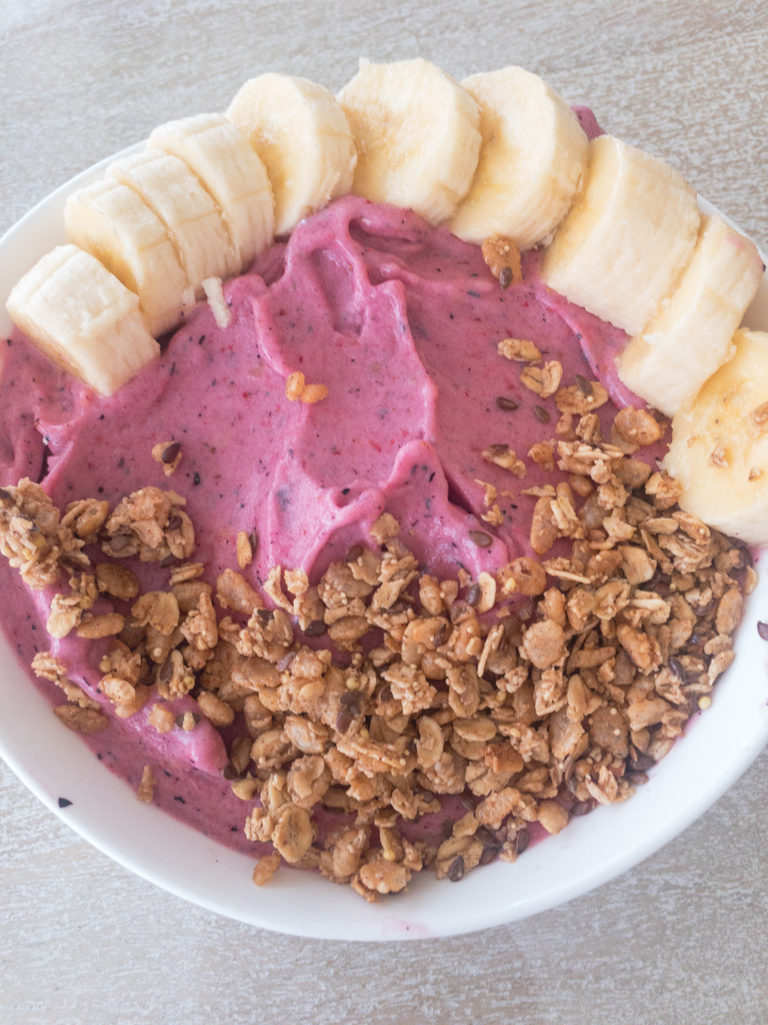 Blueberry & Banana THICK Smoothie Bowl, Vitamix E320